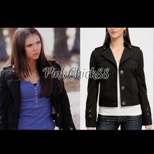 Elena Gilbert Guess Lorelai Trench Coat Jacket Size Small